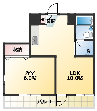 メゾンブランシュの間取り