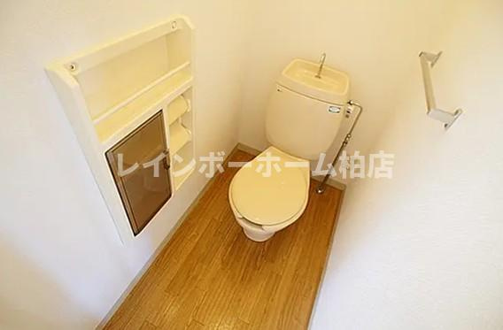 特典：仲介手数料が無料です!!のトイレ|コンパクトで使いやすいトイレです