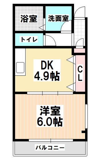 【間取り】 | La Verite ノムラⅠ