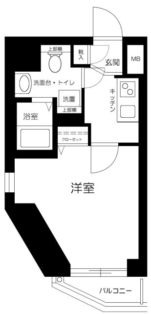 サンテミリオン神田東の間取り