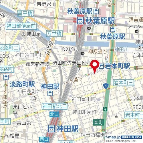 サンテミリオン神田東の地図
