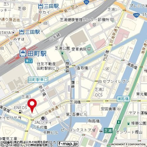 マリンロードダイヤモンドパレスの地図