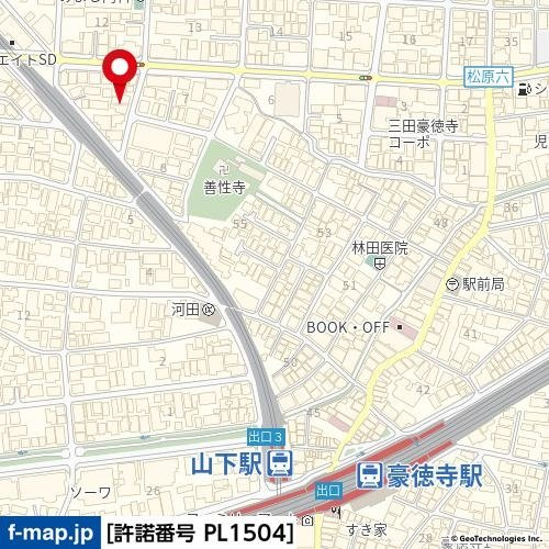 ロングアイランドガーデンの地図