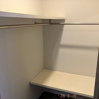 ジェイパーク青葉台弐番館の収納|ウォークインクローゼット