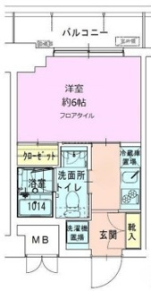【間取り】 | 門前仲町レジデンス弐番館 | 間取りです。
