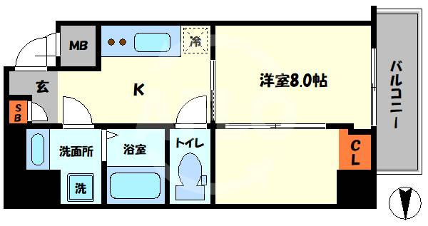 SOAR SHINIMAMIYAの間取り|SOAR SHINIMAMIYA　間取り