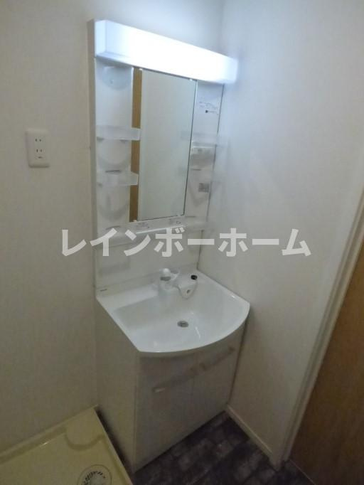 特典：仲介手数料が無料です!!の洗面所|忙しい朝には欠かせない洗面所です