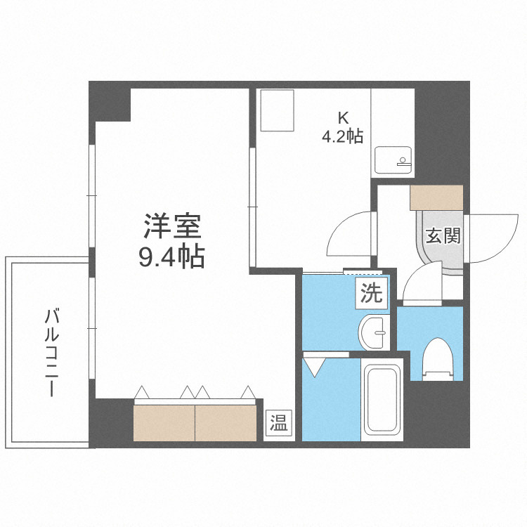 willDo堺筋本町の間取り