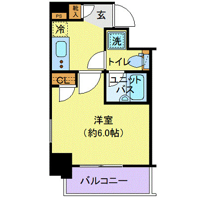 ヴェローナ錦糸町の間取り