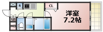 【間取り】 | スワンズシティ大阪EAST　仲介手数料無料