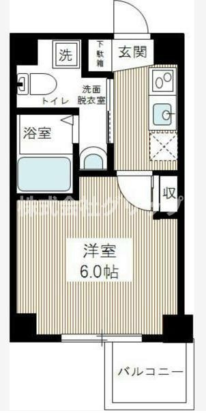 HY's YOKOHAMA LIGAREの間取り