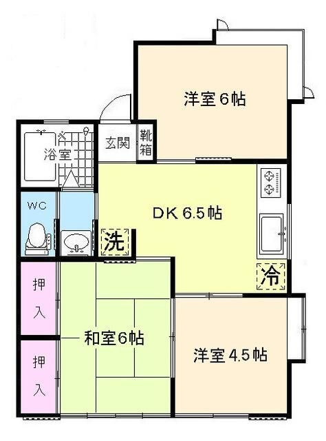 ジュネスセキネの間取り