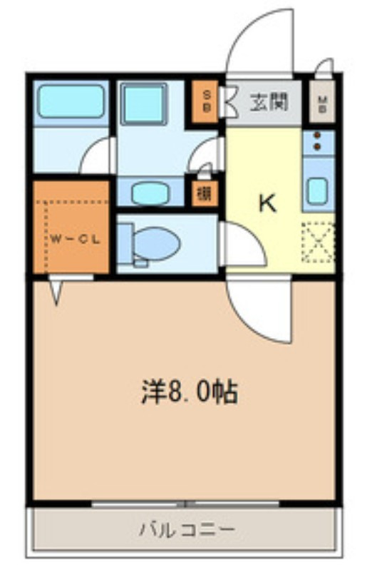 エイトガーデンの間取り