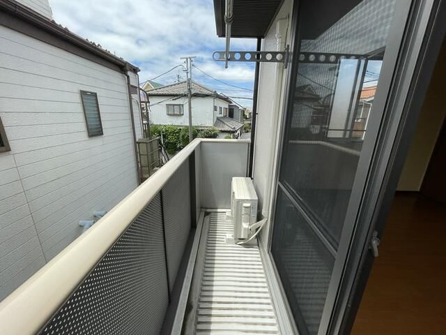ブランブルーのバルコニー