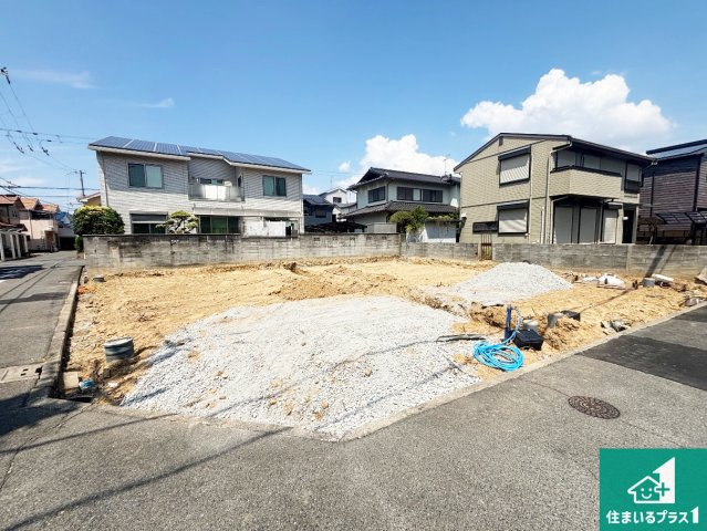 堺市東区日置荘原寺町　新築一戸建ての外観|現在の進捗状況です！順調に作業進行中、完成が待ち遠しいです！詳細の間取り等、お気軽にお問い合わせください！