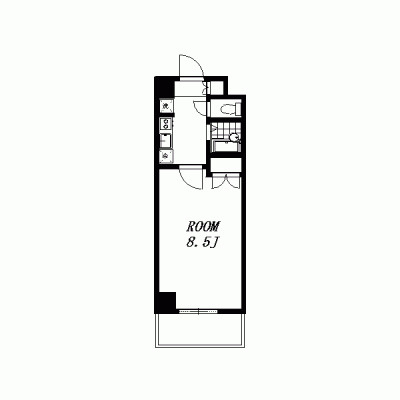 OLIO東神田の間取り