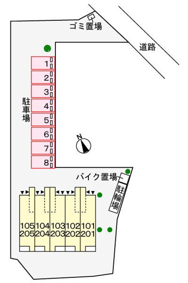 【駐車場】 | パームツリー