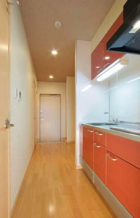 足立区江北６丁目の賃貸マンションのキッチン
