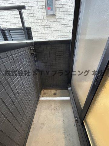 仲介手数料0円！	プリシェール中小田井のバルコニー