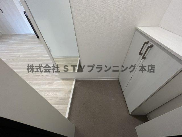 仲介手数料0円！	プリシェール中小田井の玄関