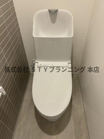 仲介手数料0円！	プリシェール中小田井のトイレ