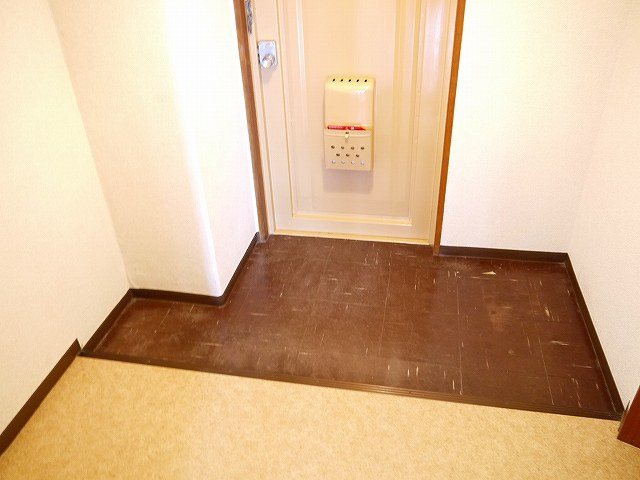 富士ハイツ筒井の玄関|きれいな玄関です