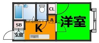 仲介手数料0円！WING COURTの間取り
