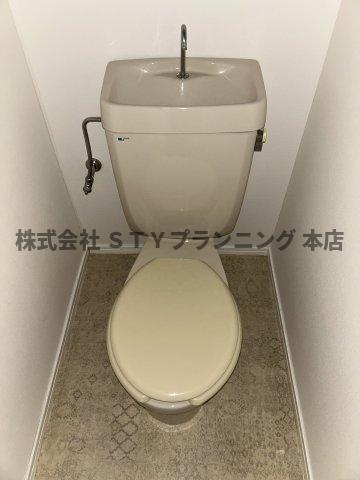 仲介手数料0円！WING COURTのトイレ