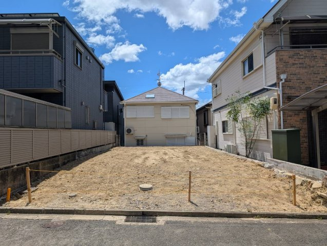 成田南町　新築一戸建ての外観|現在更地　8月13日現在