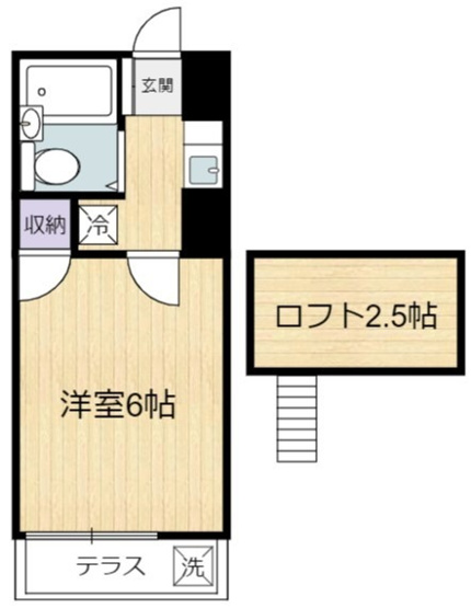 【間取り】 | 第17安藤ハイツ