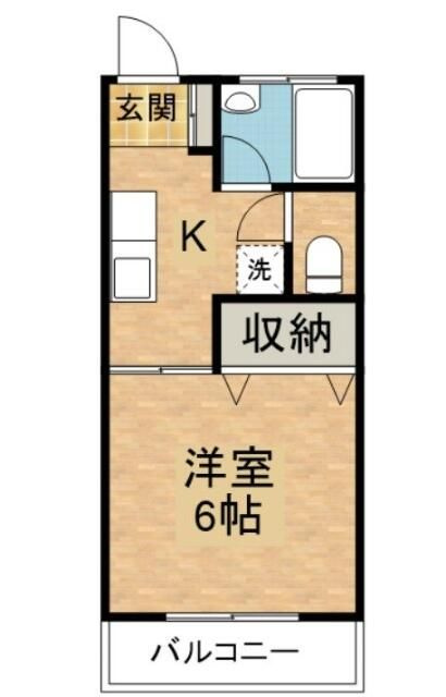 吉野コーポの間取り