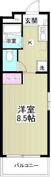 サマ　レジデンスの間取り