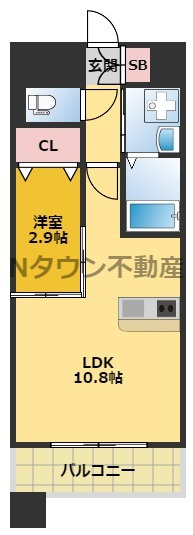 【間取り】 | ポルタニグラ千種 | 間取りです。