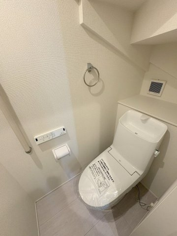 八潮市大字大瀬　新築戸建　全2棟　1号棟のトイレ|同施工会社の参考写真になります。
