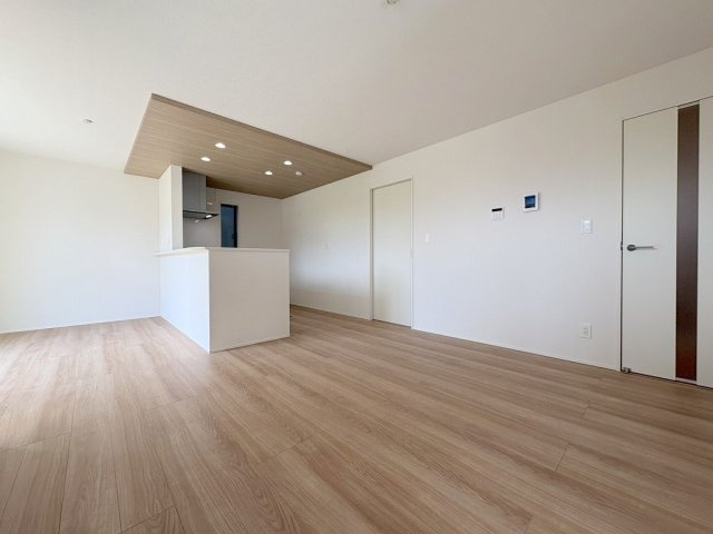 八潮市大字大瀬　新築戸建　全2棟　1号棟の居間・リビング|同施工会社の参考写真になります。