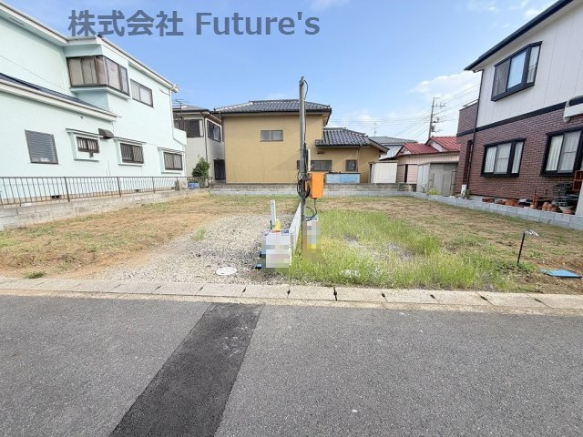 八潮市大字大瀬　新築戸建　全2棟　1号棟の外観|現地の写真になります。