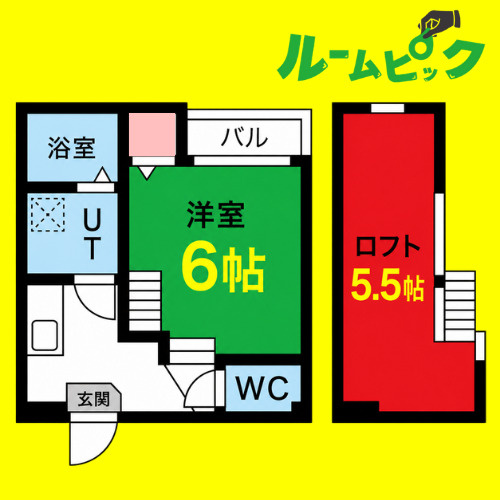 レンガース I　名古屋市賃貸　仲介手数料無料の間取り