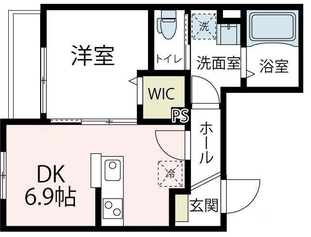レジーナ川崎の間取り|間取りです。