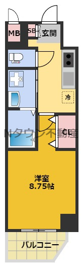【間取り】 | セントフィオーレ新栄 | 間取りです