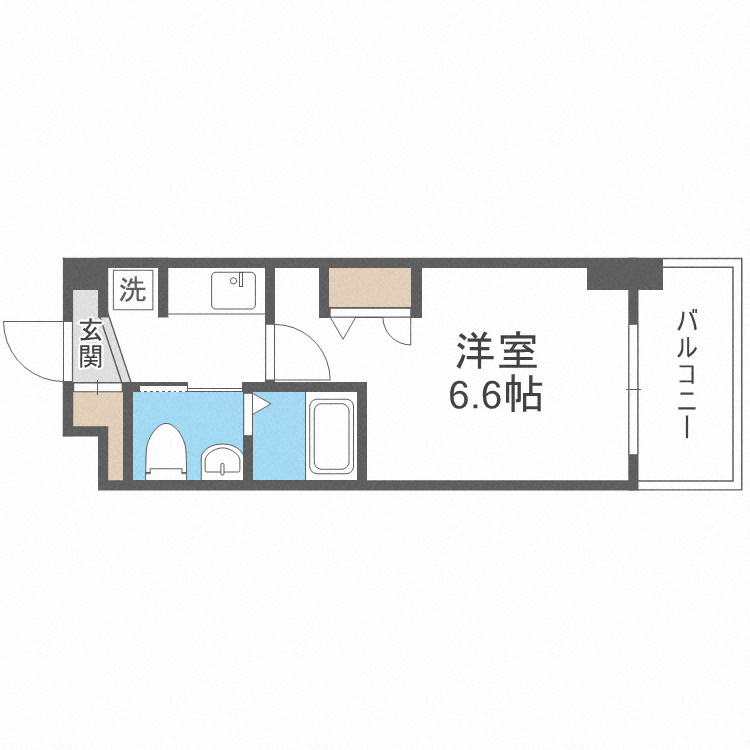 アーデンタワー本町イーストの間取り