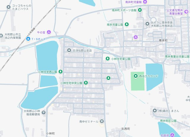 ●31(土)1(日)3(祝)現地説明会！　大和郡山市小林町　第1期　新築一戸建ての地図