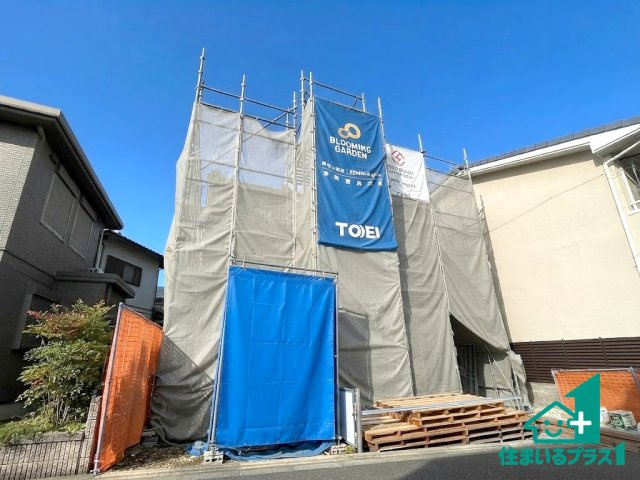 ●31(土)1(日)3(祝)現地説明会！　大和郡山市小林町　第1期　新築一戸建ての外観|建築中ですが現地を見ると分かる事もございますので、ぜひ一度現地をご覧ください。