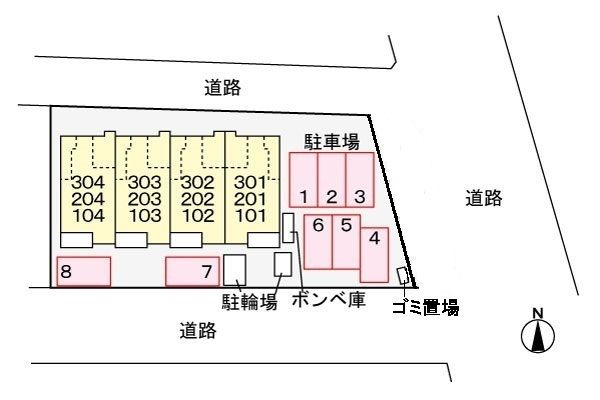 【駐車場】 | ラファーレセゾン