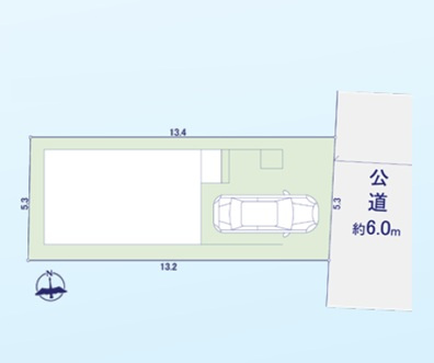 【区画図】 | 板橋区高島平8丁目　新築戸建　7380万円