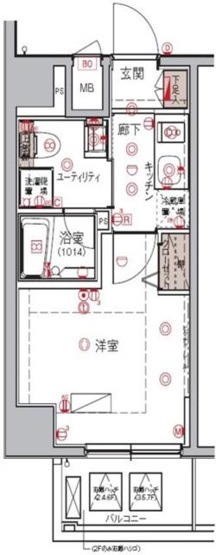 【間取り】 | ハーモニーレジデンス大森ＷＥＳＴ