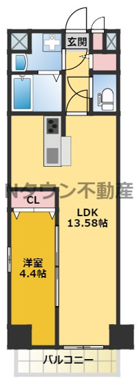 【間取り】 | Primal千種stelo | 間取りです。