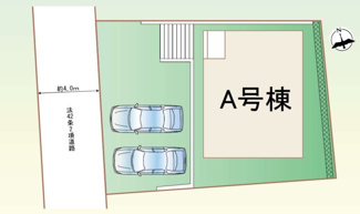 【間取り】 | 藤沢市亀井野　新築分譲住宅　全１棟　 | 間取図配置図