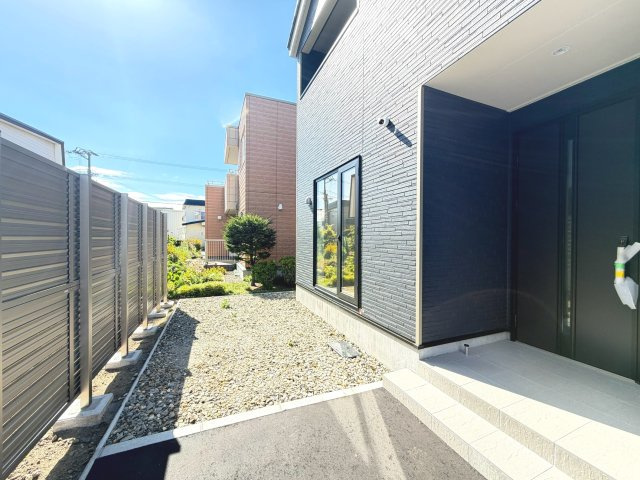 【新築戸建】札幌市厚別区厚別中央3条3丁目2棟の庭