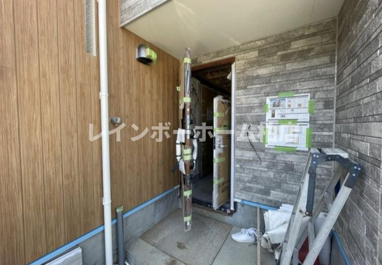 仲介手数料50％半額キャンペーン物件のエントランス