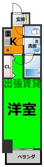 仲介手数料0円！CREST TAPP金山の間取り